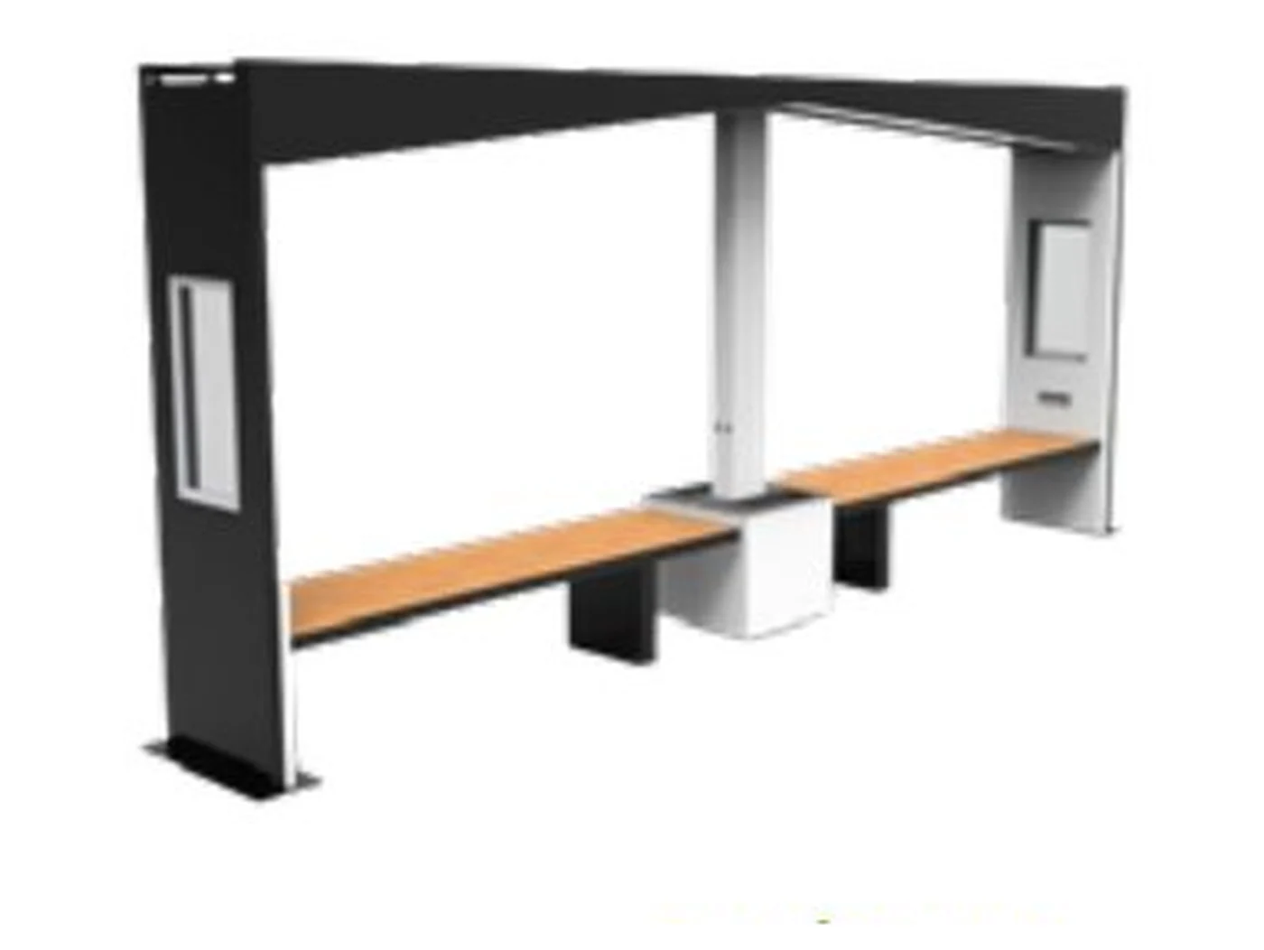 Refugio modular 2 módulos — Refugios y paradas