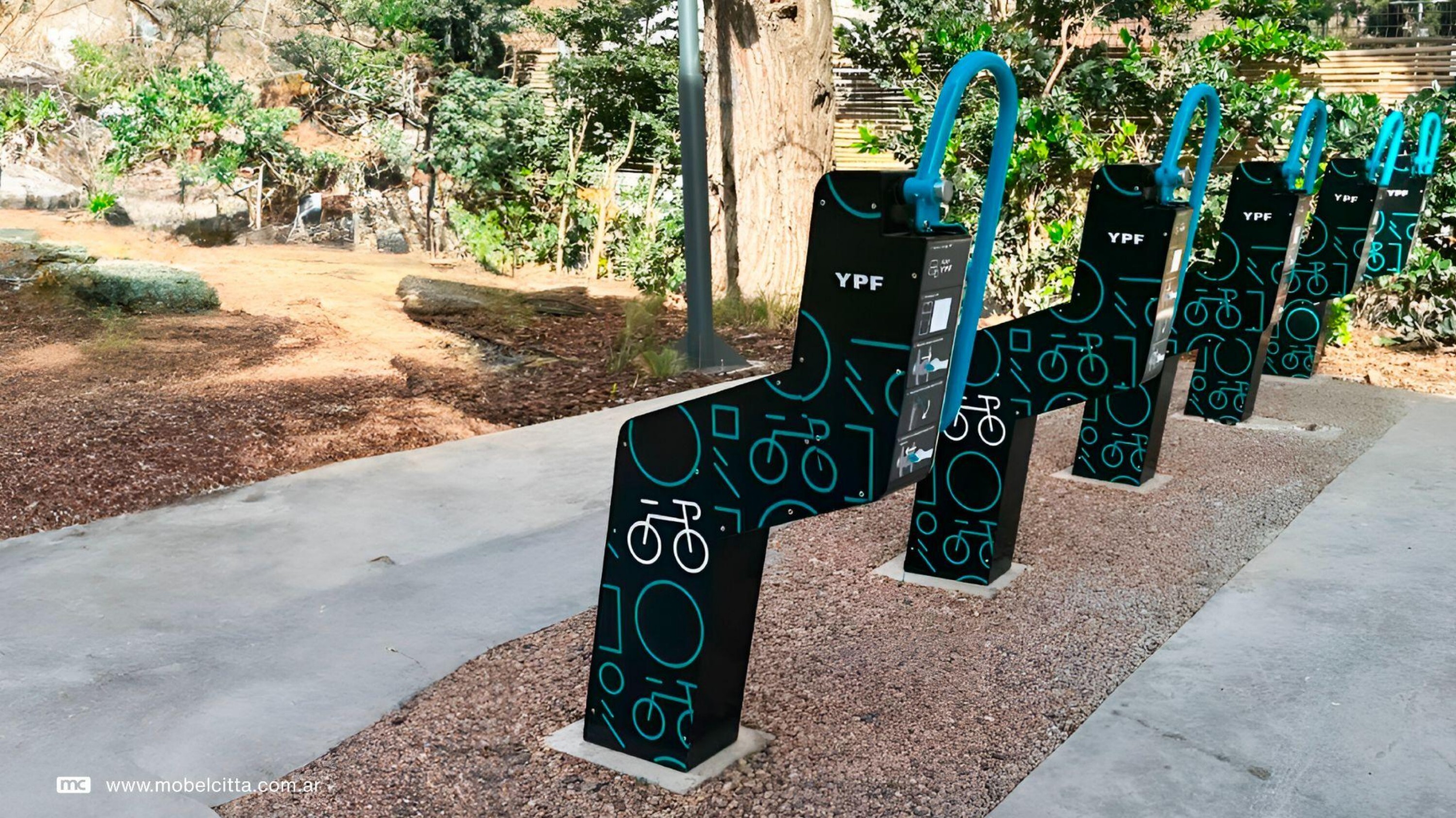Smart parking YPF — Möbelcittá