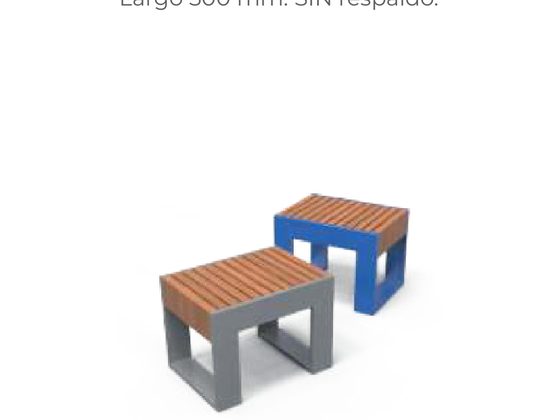 Bordi Individual — Bancos Möbelcittá
