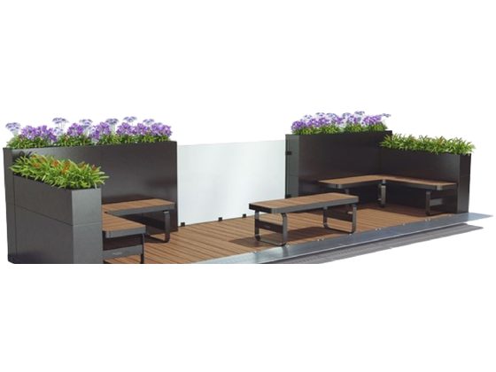 Parklet Andrassy — Parklet Möbelcittá