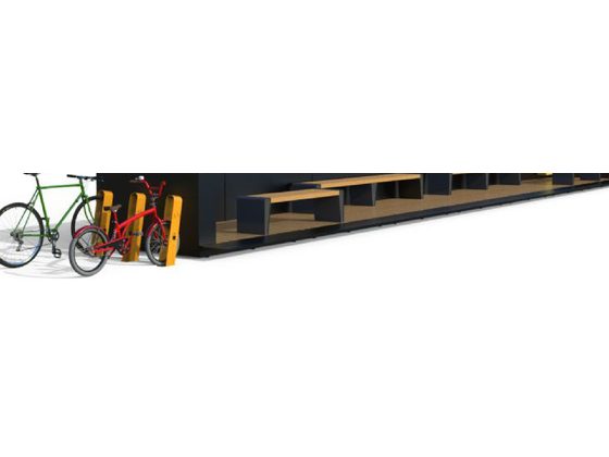 Parklet Luxem — Parklet Möbelcittá